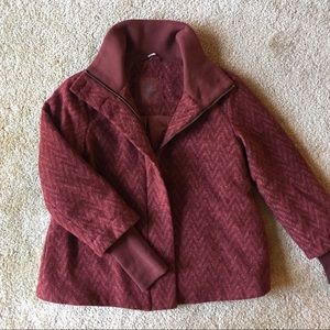 Prana Lily Wool Coat Sz XS